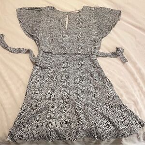 Black and White Polka Dot Dress